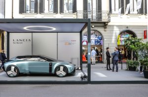 Lancia Display in Mailand (Foto: Stellantis Germany GmbH
